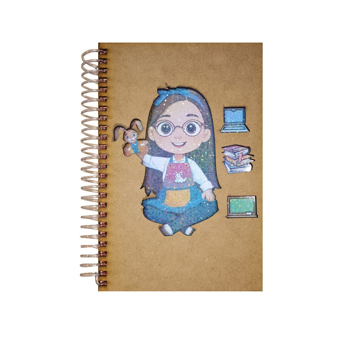 Libreta de maestra personalizada